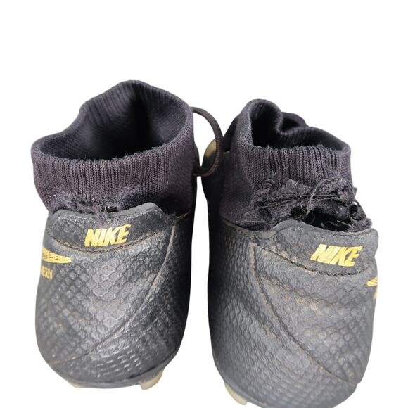Nike Shoes Mens 7 Soccer Cleats Phantom Vision Pro FG Black Gold Athletic Sport - Picture 7 of 14
